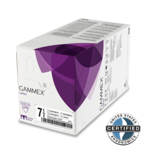 Gants d'examen dentaire Ansell Gammex Latex PF