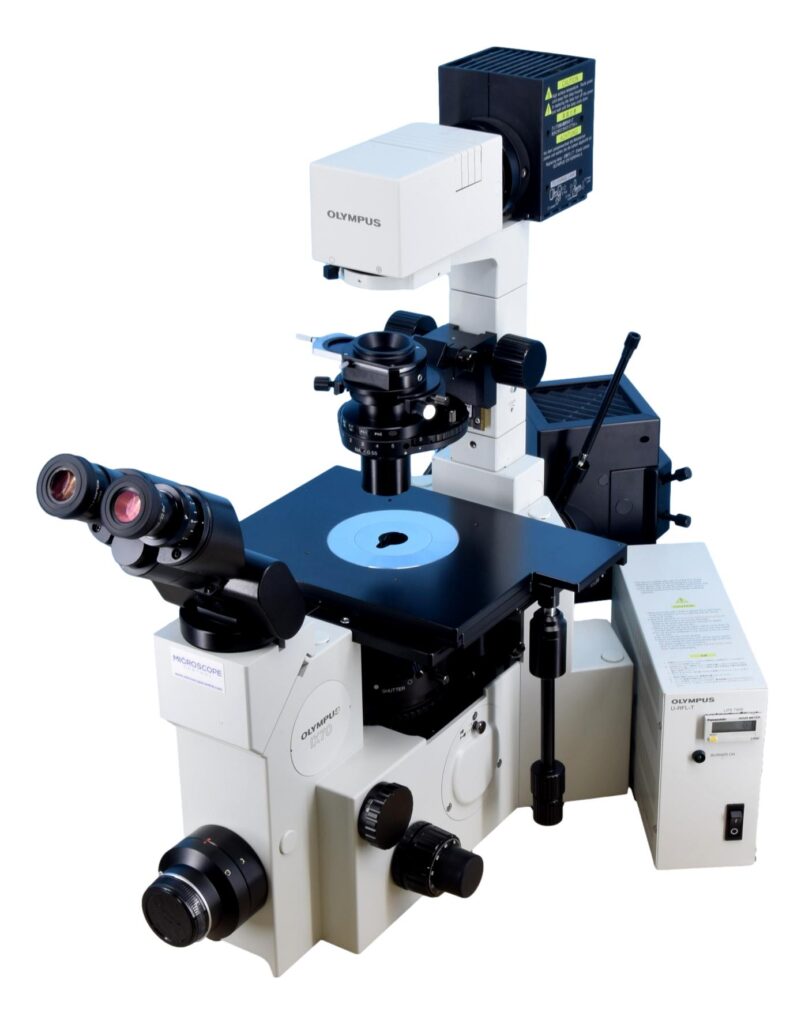 Microscope inversé Olympus IX